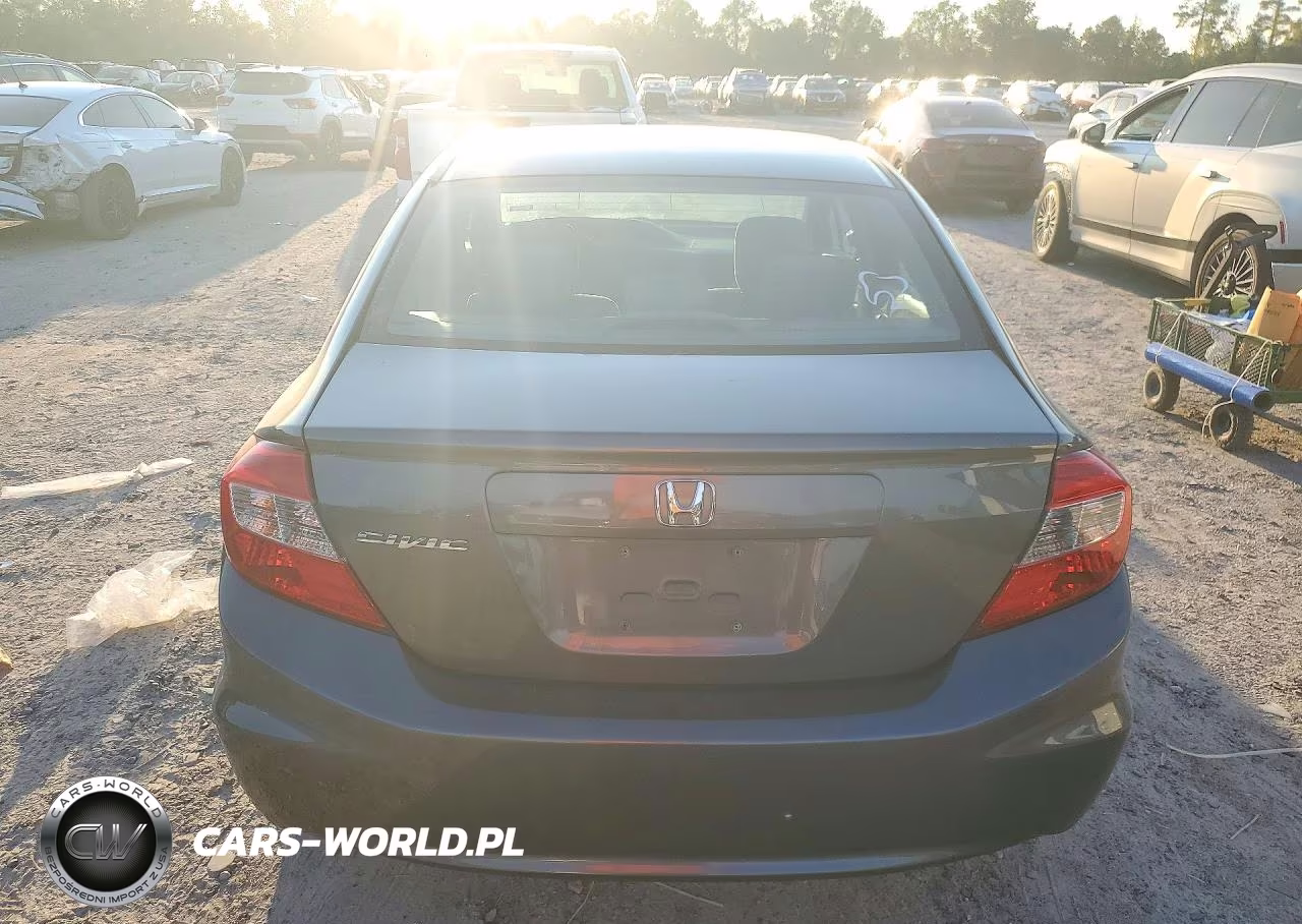 2012 Honda Civic Lx VIN:19XFB2F57CE380274 - 6