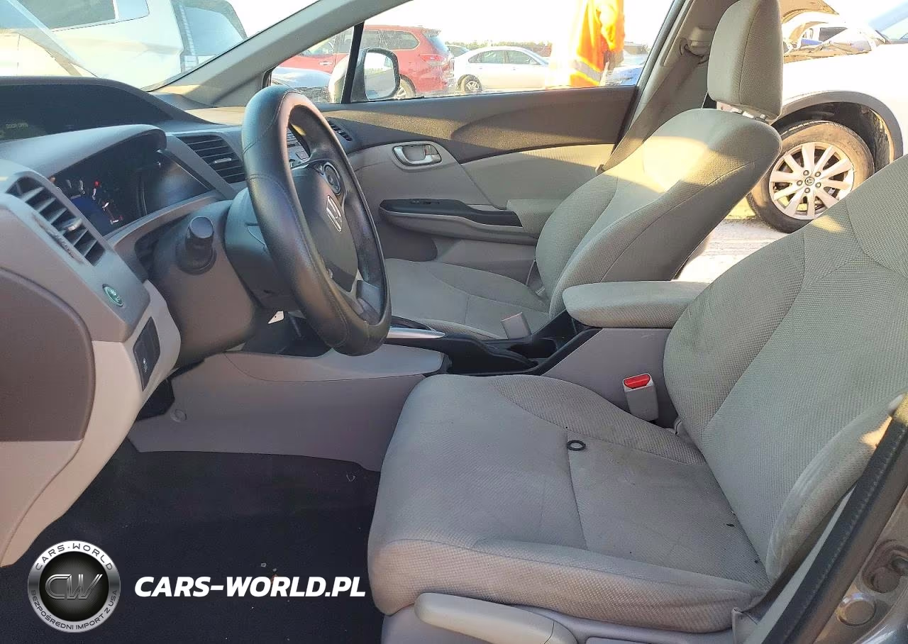 2012 Honda Civic Lx VIN:19XFB2F57CE380274 - 7