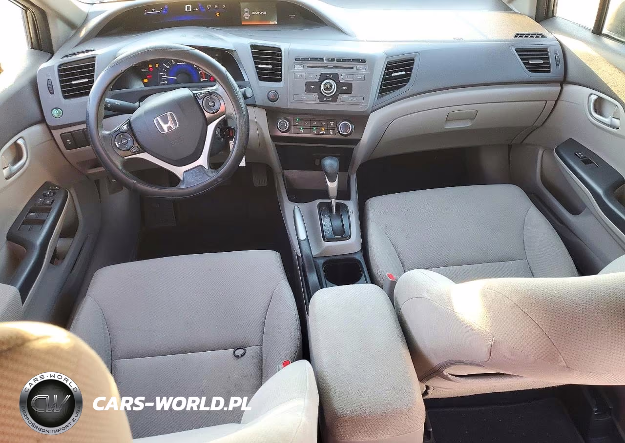 2012 Honda Civic Lx VIN:19XFB2F57CE380274 - 8