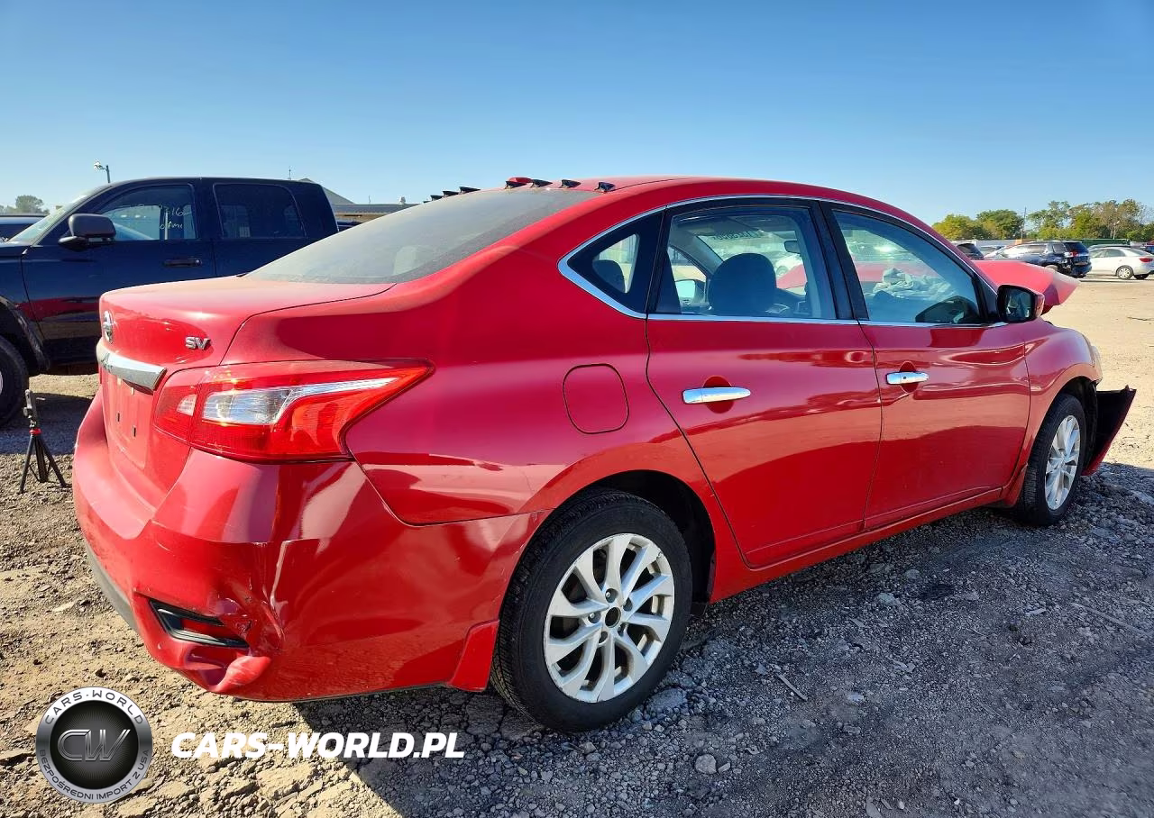 2018 Nissan Sentra Sv VIN:3N1AB7AP7JY223178 - 3