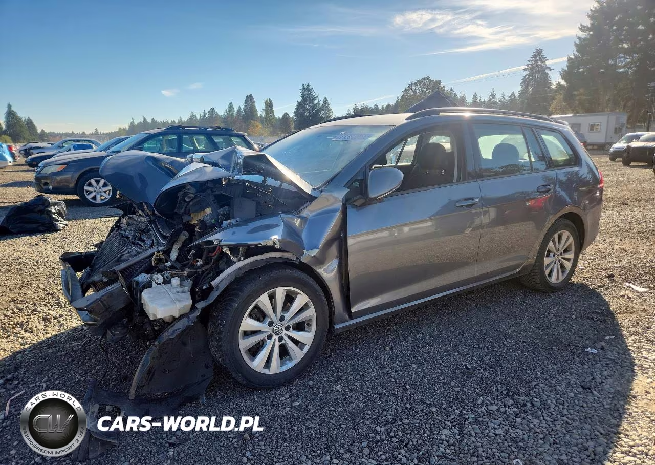 2017 Volkswagen Golf Sportwagen S VIN:3VW017AU3HM524465 - 1
