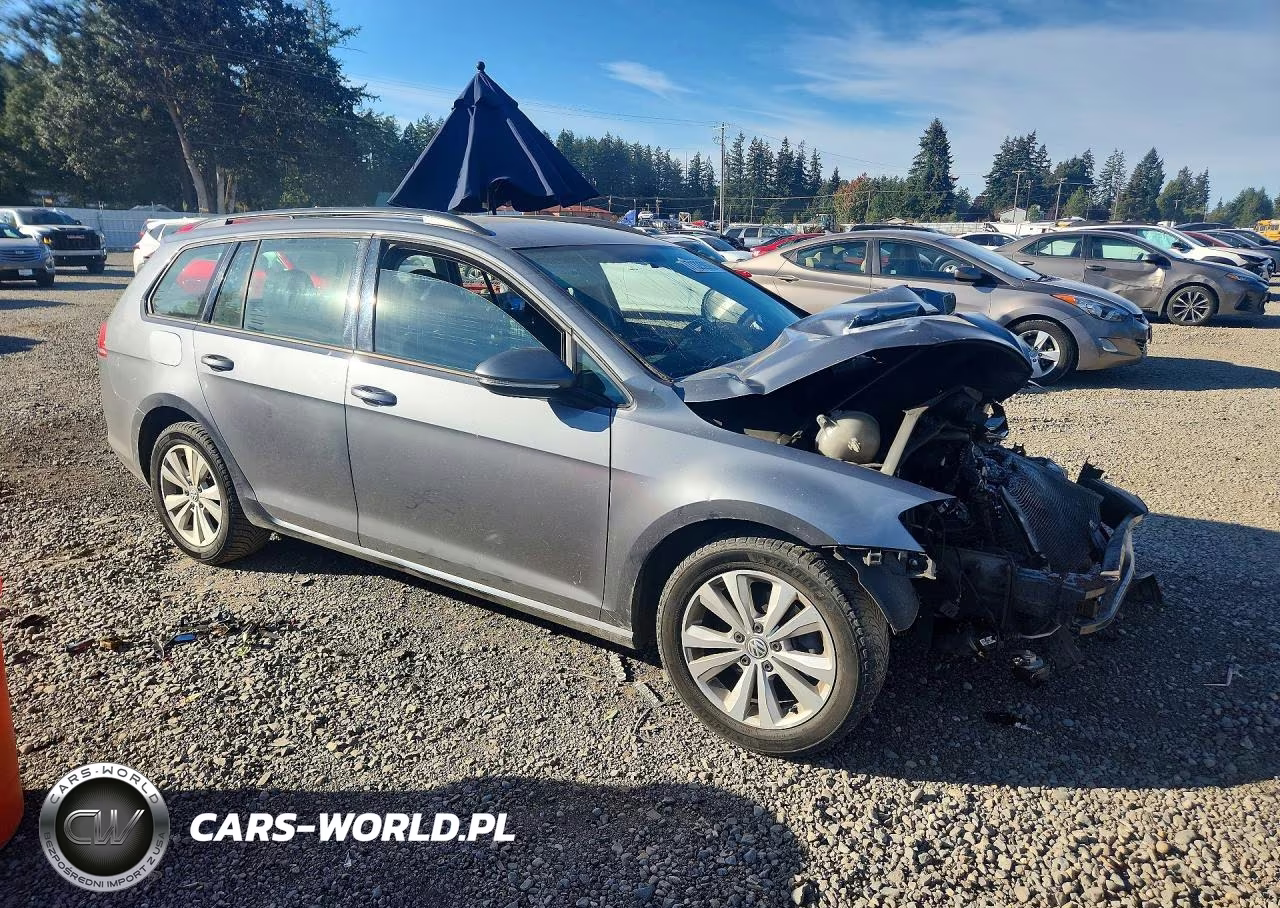 2017 Volkswagen Golf Sportwagen S VIN:3VW017AU3HM524465 - 4