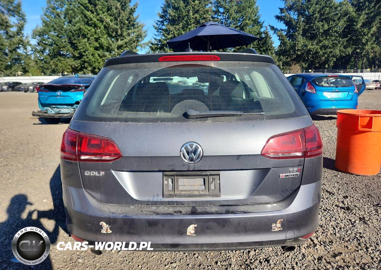2017 Volkswagen Golf Sportwagen S VIN:3VW017AU3HM524465 - 6