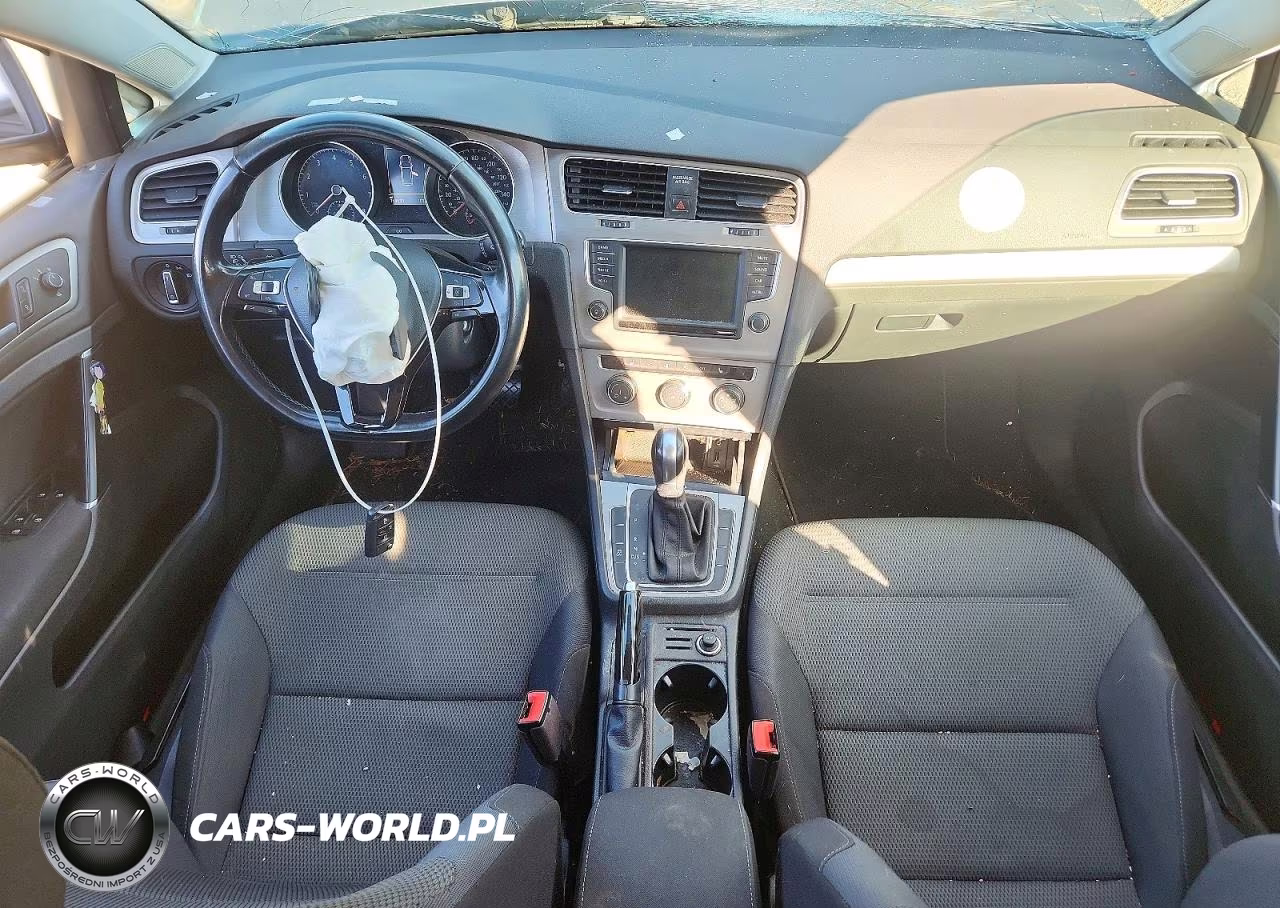 2017 Volkswagen Golf Sportwagen S VIN:3VW017AU3HM524465 - 8