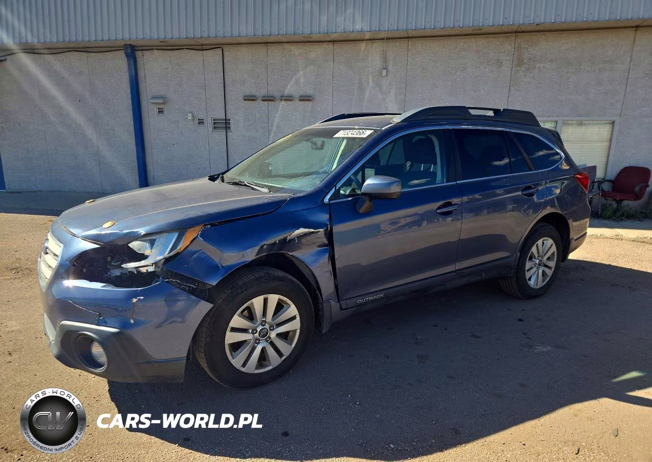 2017 Subaru Outback 2.5I Premium VIN:4S4BSACC6H3259712 - 1