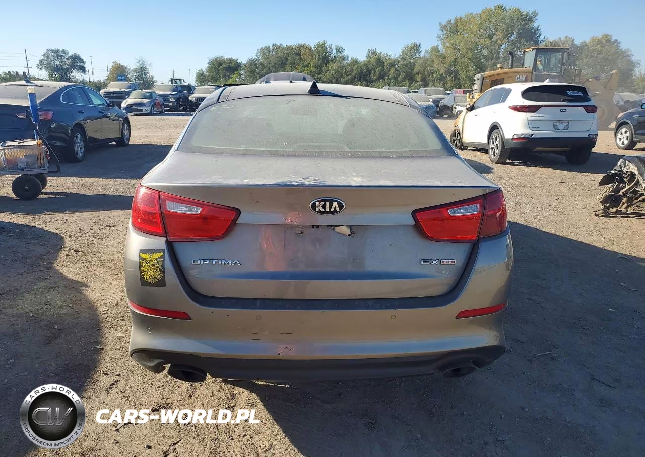2015 Kia Optima Ex VIN:5XXGN4A74FG426994 - 6
