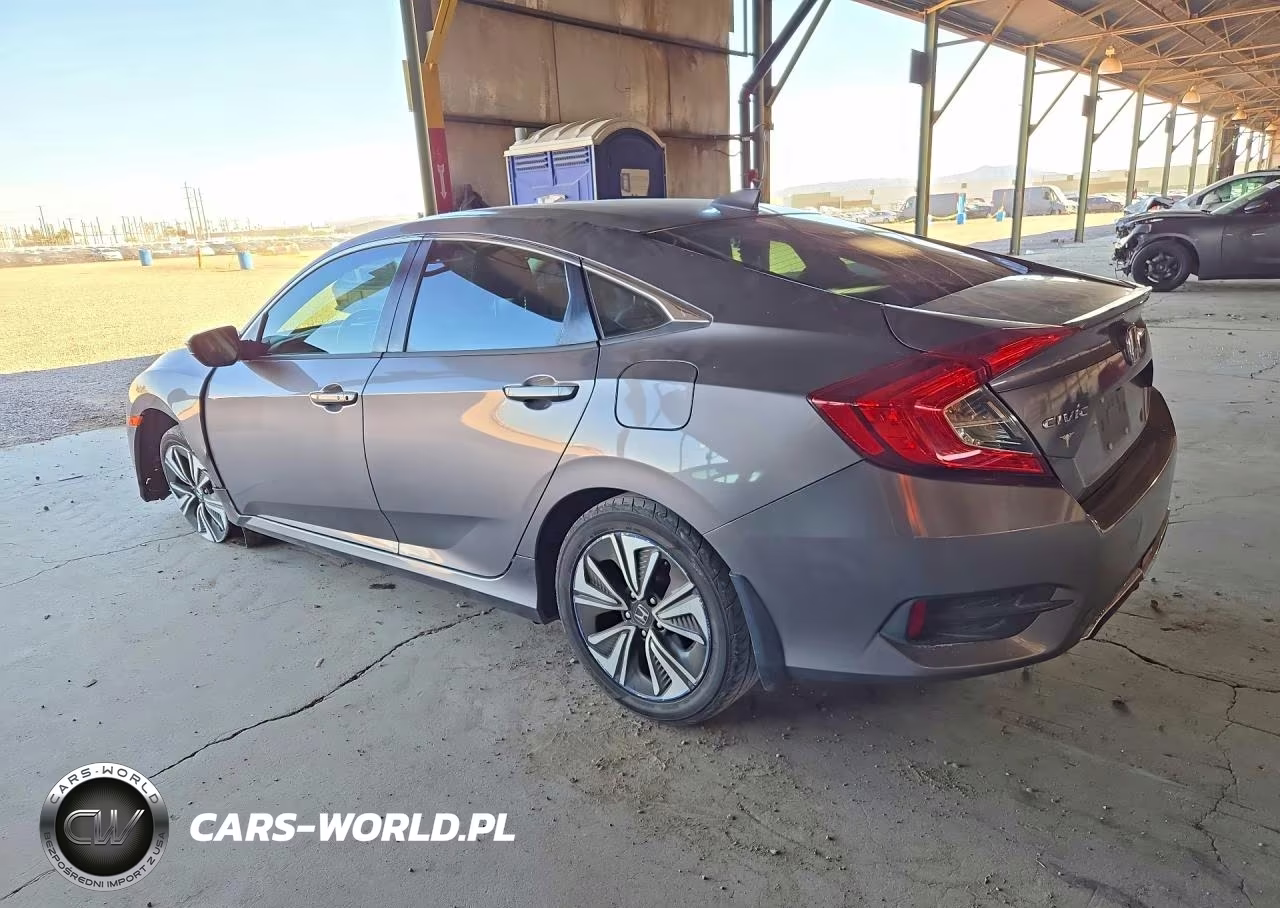 2018 Honda Civic Ex VIN:JHMFC1F39JX032087 - 2