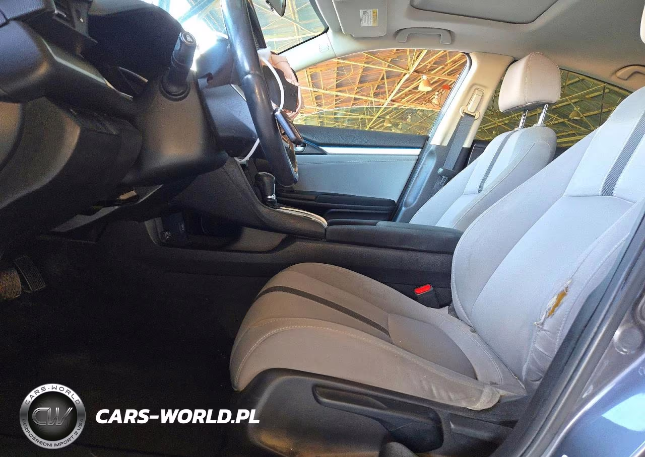 2018 Honda Civic Ex VIN:JHMFC1F39JX032087 - 7