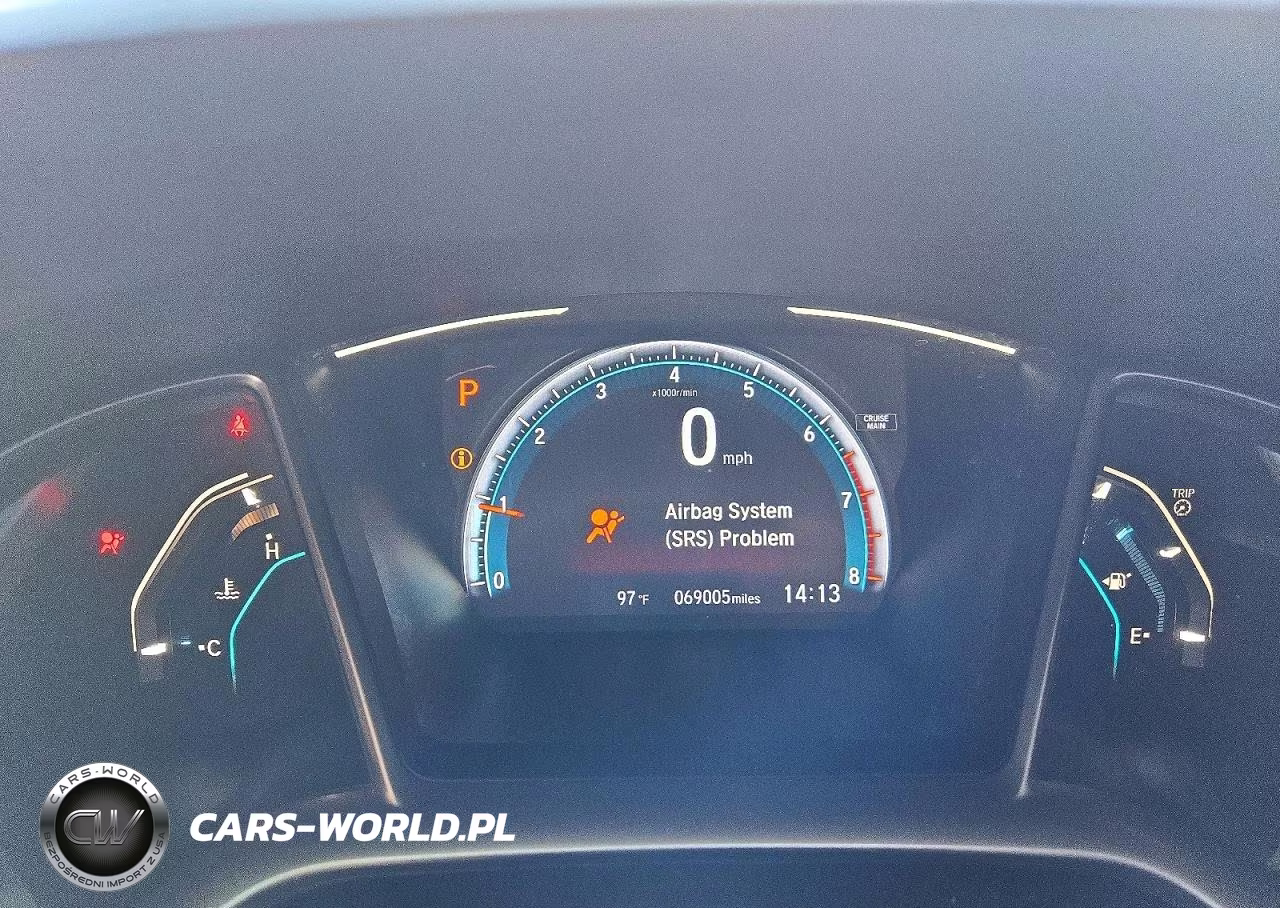 2018 Honda Civic Ex VIN:JHMFC1F39JX032087 - 9