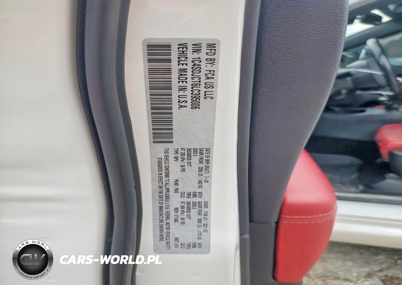 2020 Dodge Durango R-T VIN:1C4SDJCT6LC395006 - 13