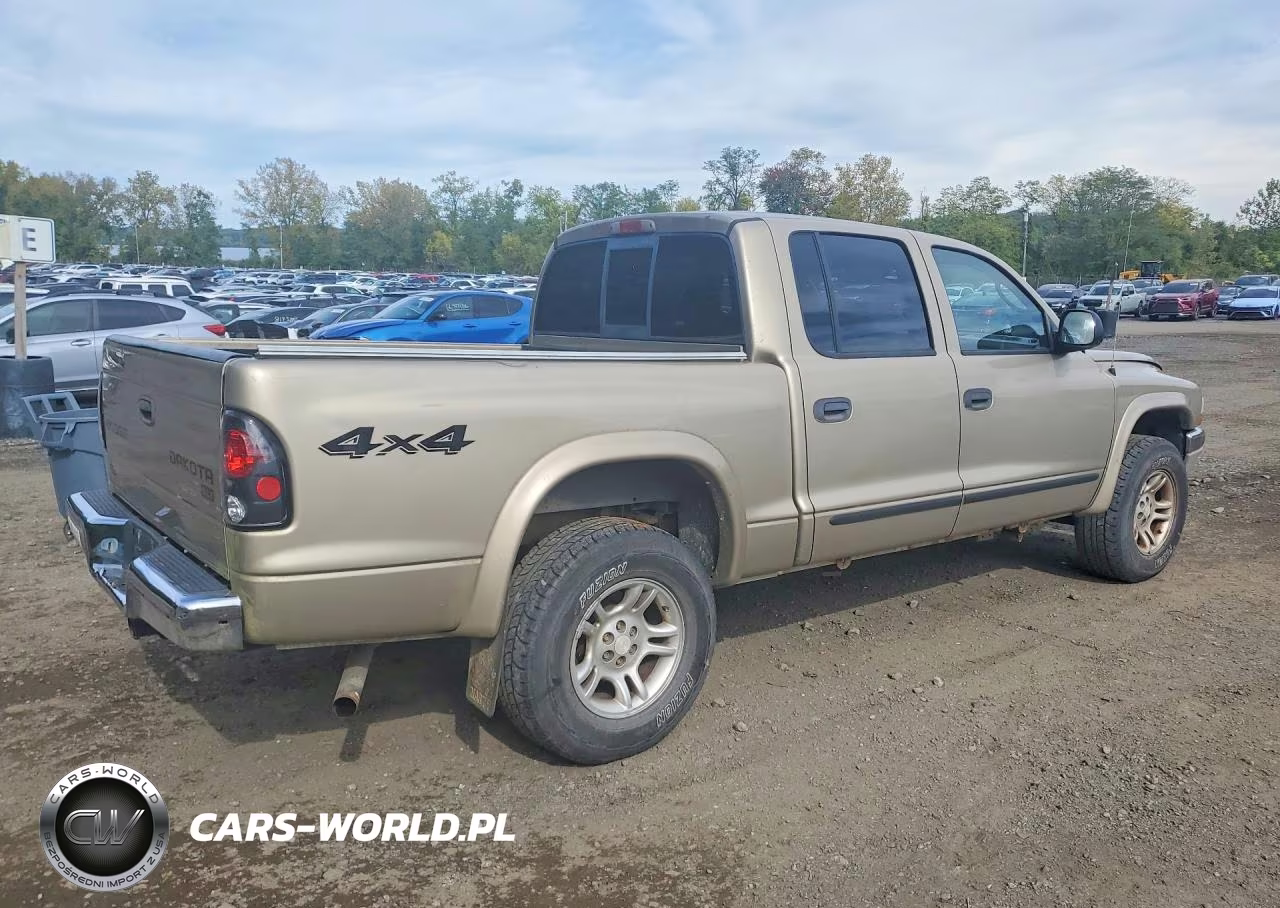 2004 Dodge Dakota VIN:1D7HG48N14S504871 - 3