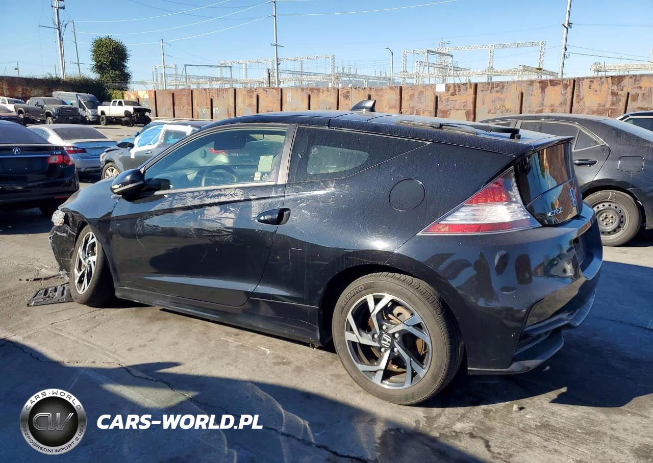 2016 Honda Cr-Z Ex VIN:JHMZF1D6XGS001325 - 2