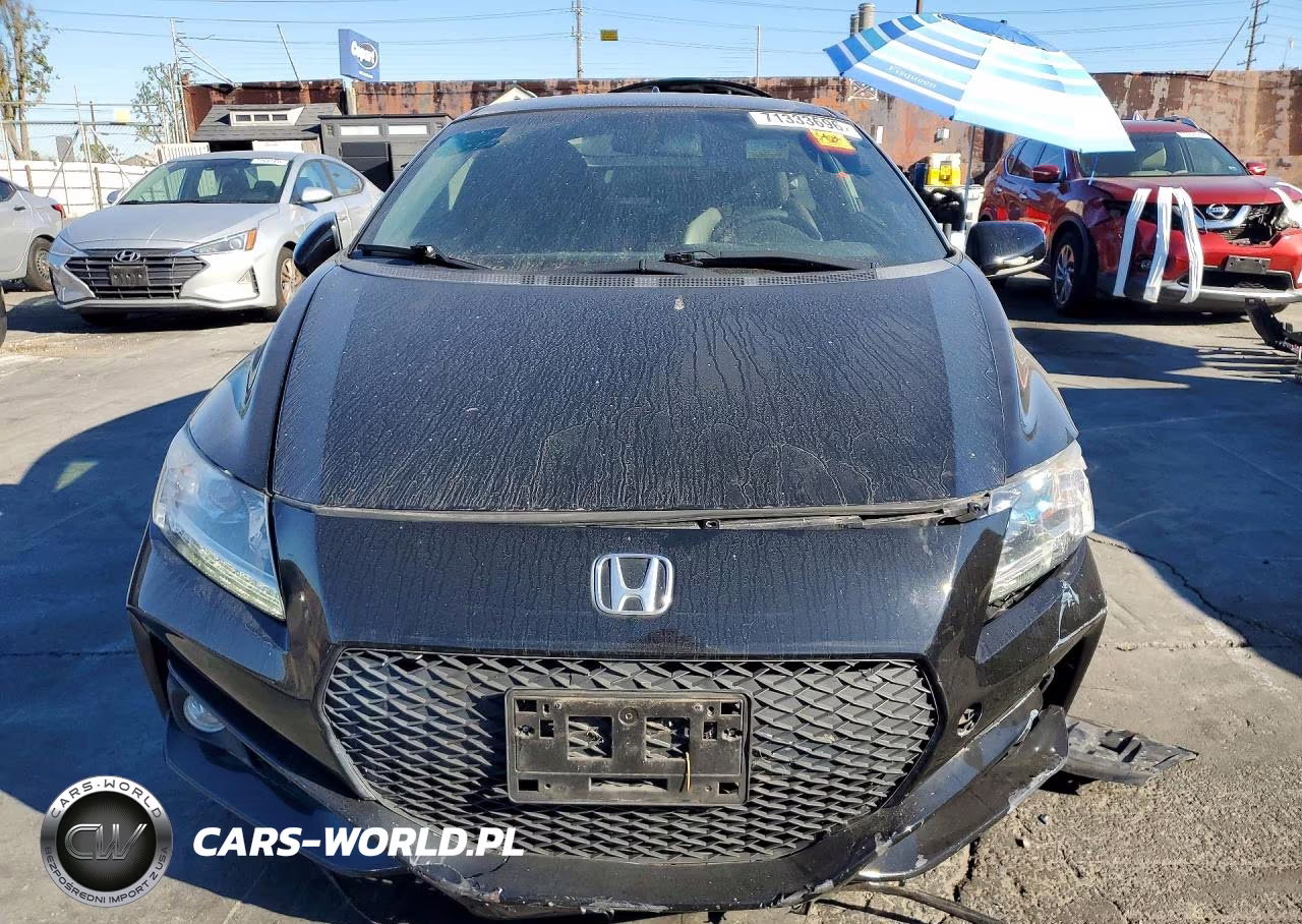 2016 Honda Cr-Z Ex VIN:JHMZF1D6XGS001325 - 5