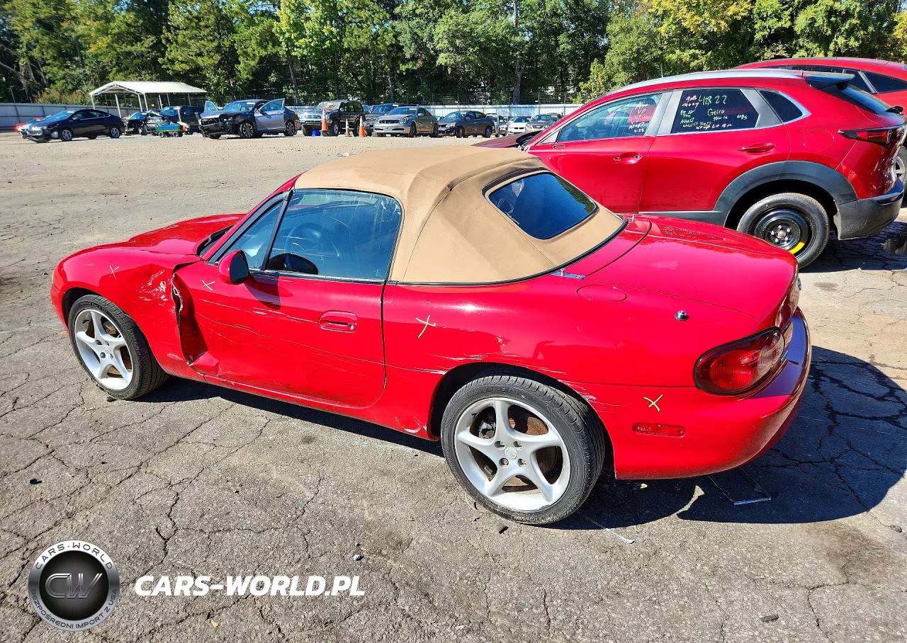 2002 Mazda Mx-5 Miata Base VIN:JM1NB353020232945 - 2