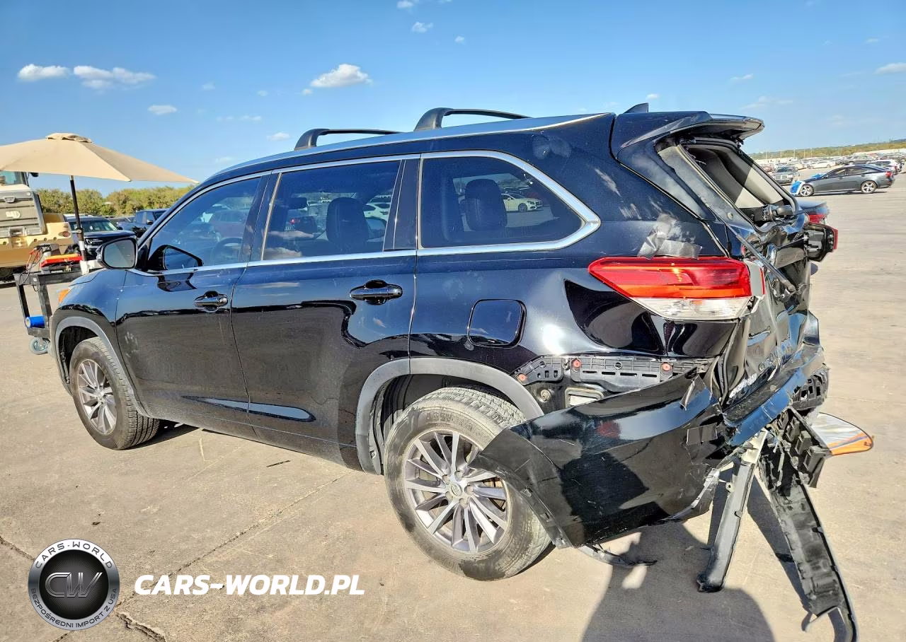 2018 Toyota Highlander Xle VIN:5TDKZRFHXJS534766 - 2