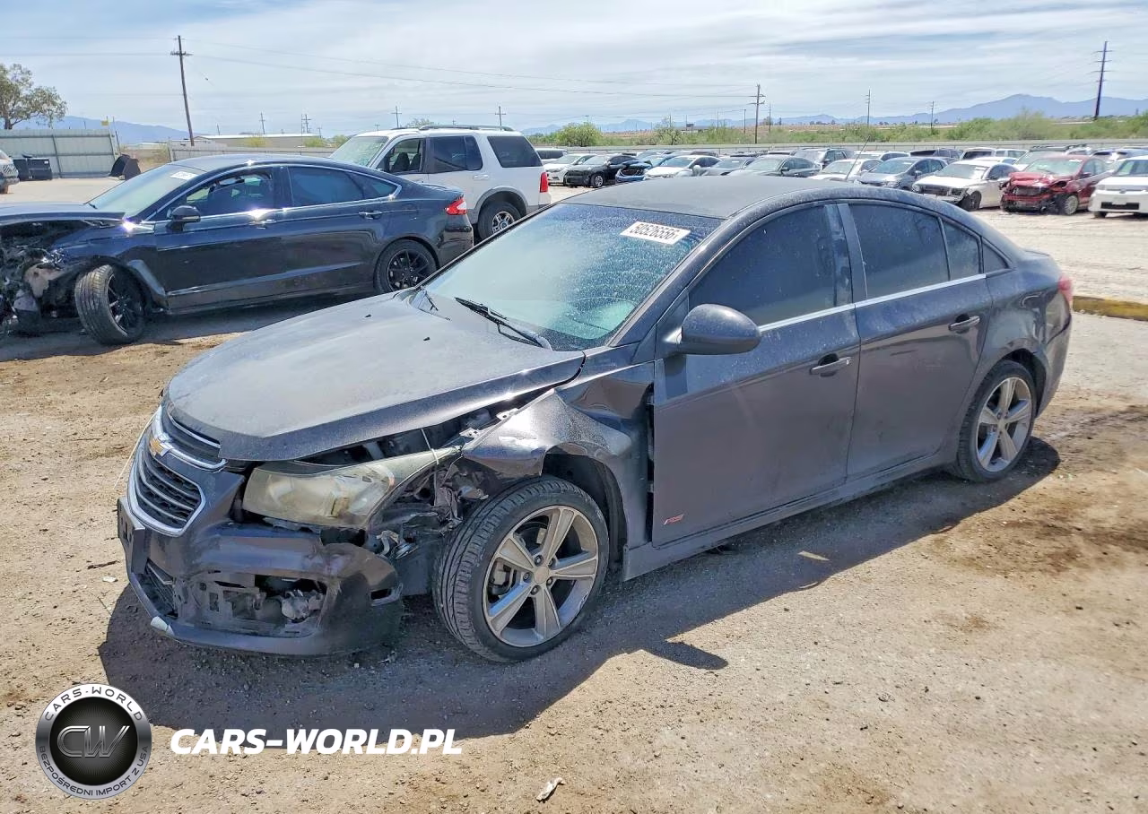 2015 Chevrolet Cruze Lt VIN:1G1PE5SB7F7103128 - 1