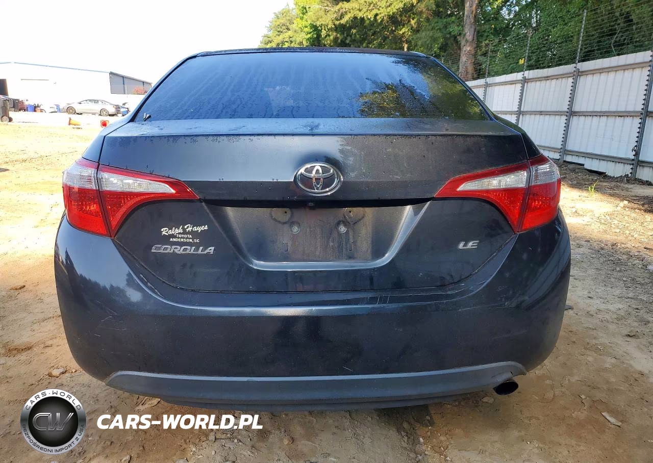 2015 Toyota Corolla Le VIN:2T1BURHE4FC474856 - 6