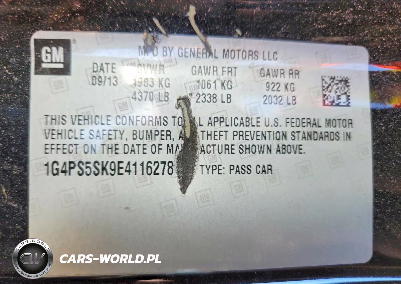 2014 Buick Verano VIN:1G4PS5SK9E4116278 - 12