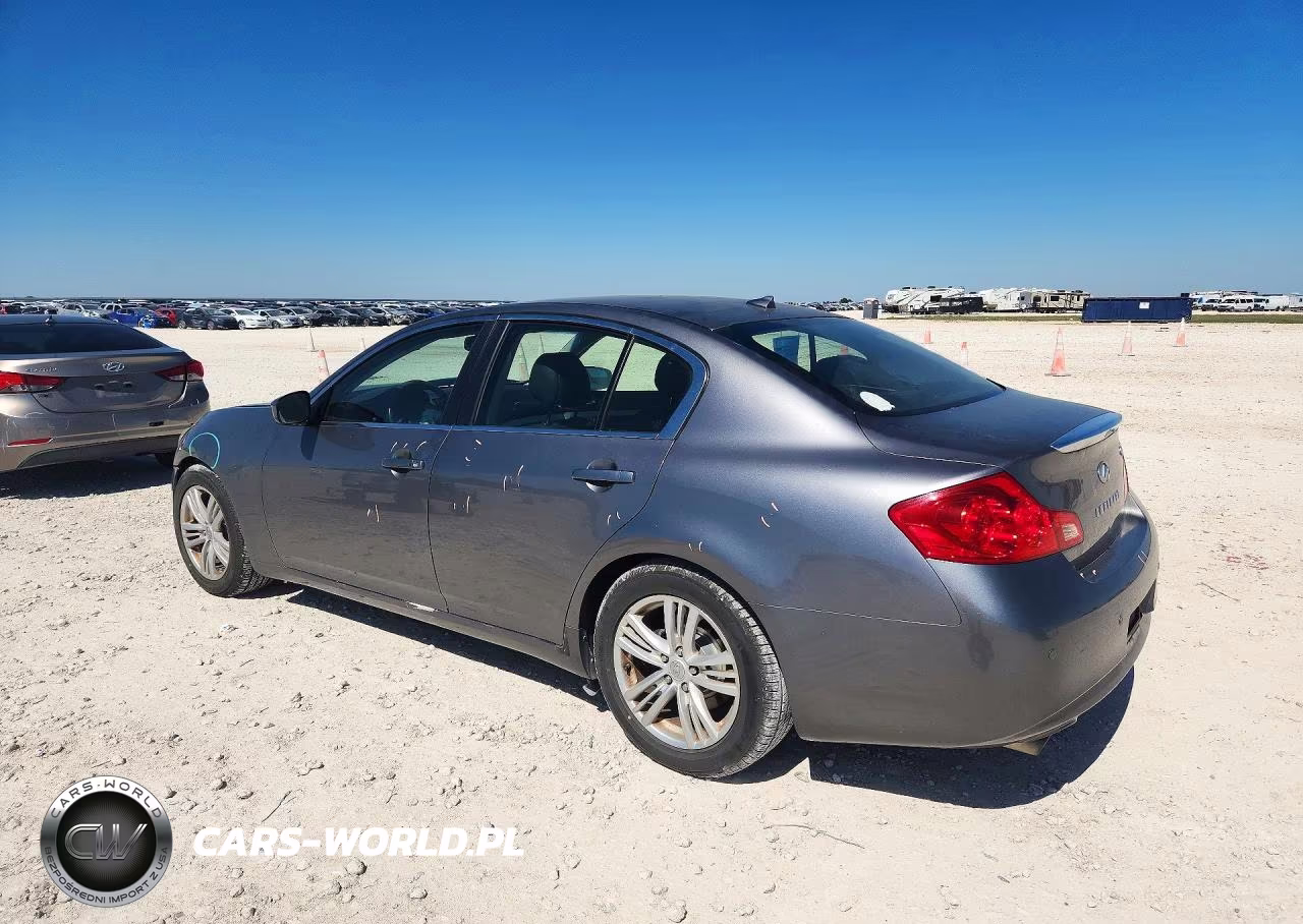 2013 Infiniti G37 Sedan Journey VIN:JN1CV6AP8DM714568 - 2