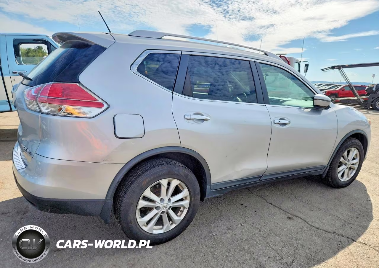 2016 Nissan Rogue Sv VIN:KNMAT2MV3GP650309 - 3