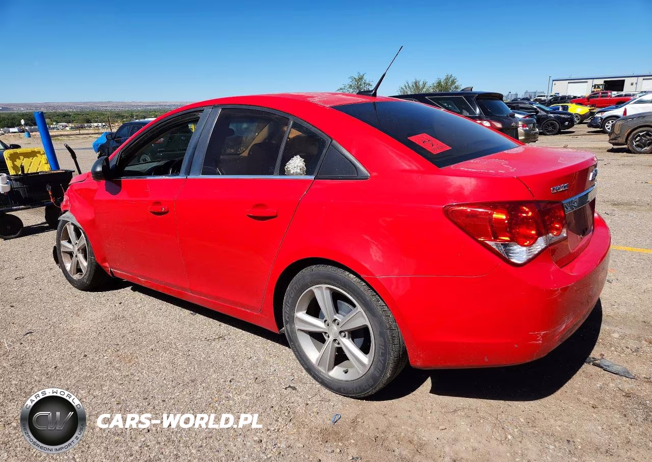 2014 Chevrolet Cruze Lt VIN:1G1PC5SB1E7334255 - 2