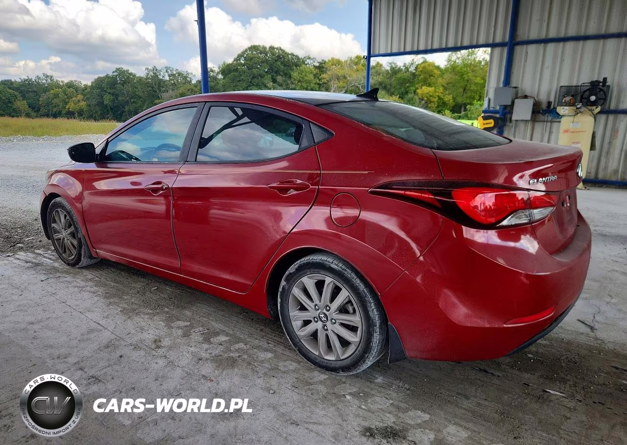2015 Hyundai Elantra Se VIN:KMHDH4AE4FU451831 - 2