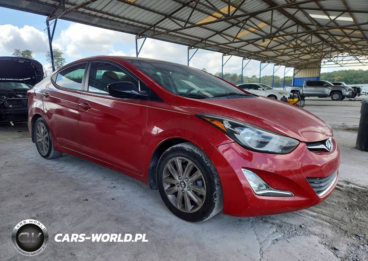 2015 Hyundai Elantra Se VIN:KMHDH4AE4FU451831 - 4