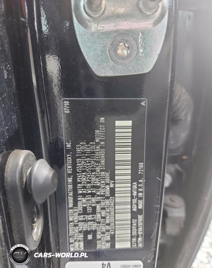 2010 Toyota Venza Fwd 4Cyl VIN:4T3ZA3BB0AU034022 - 13