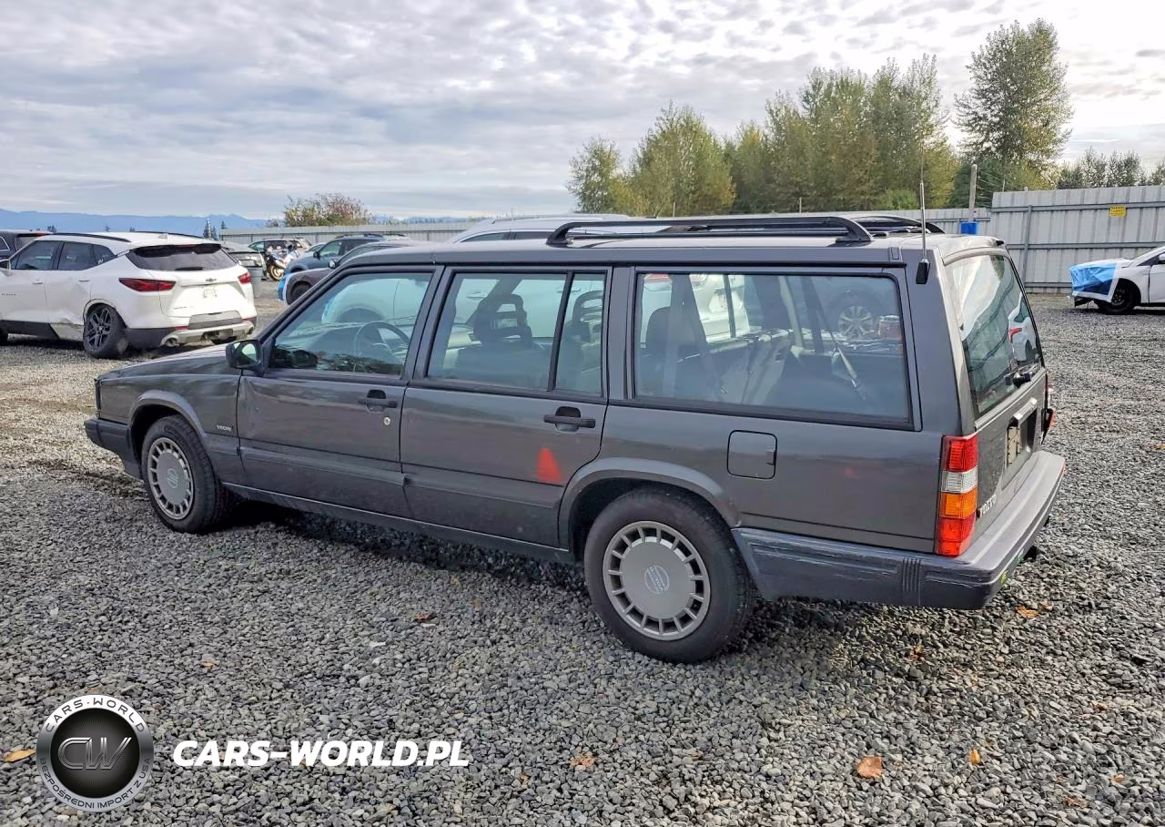 1991 Volvo 740 VIN:YV1FA8857M1327947 - 2
