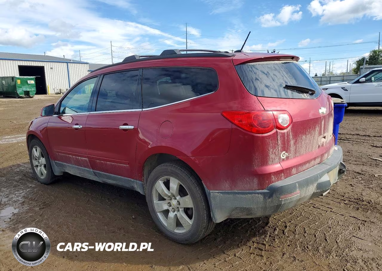2012 Chevrolet Traverse Lt VIN:1GNKRGED7CJ174611 - 2