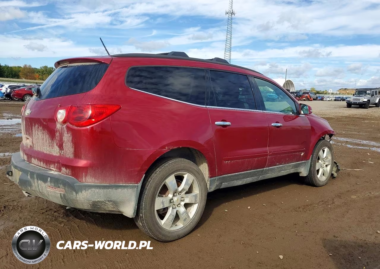 2012 Chevrolet Traverse Lt VIN:1GNKRGED7CJ174611 - 3