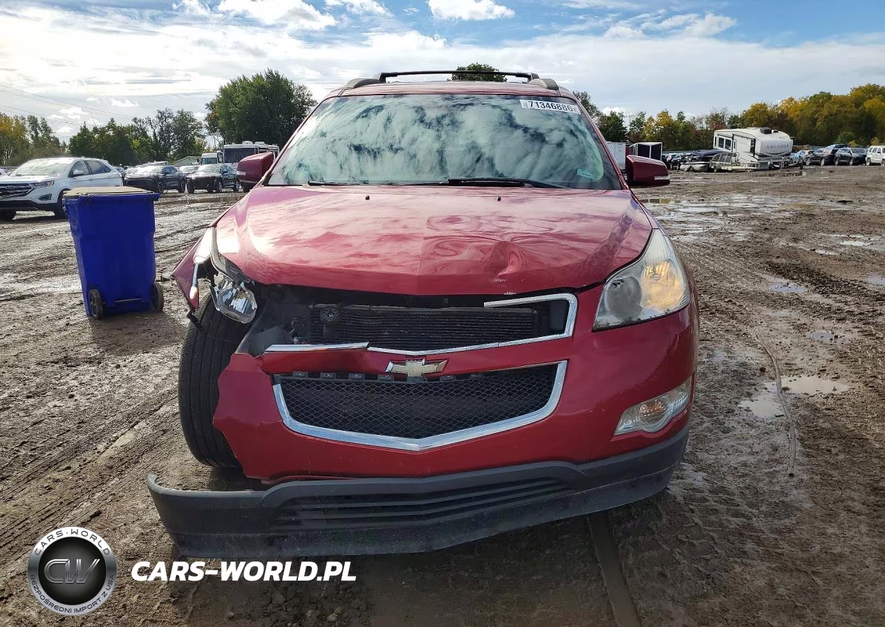 2012 Chevrolet Traverse Lt VIN:1GNKRGED7CJ174611 - 5