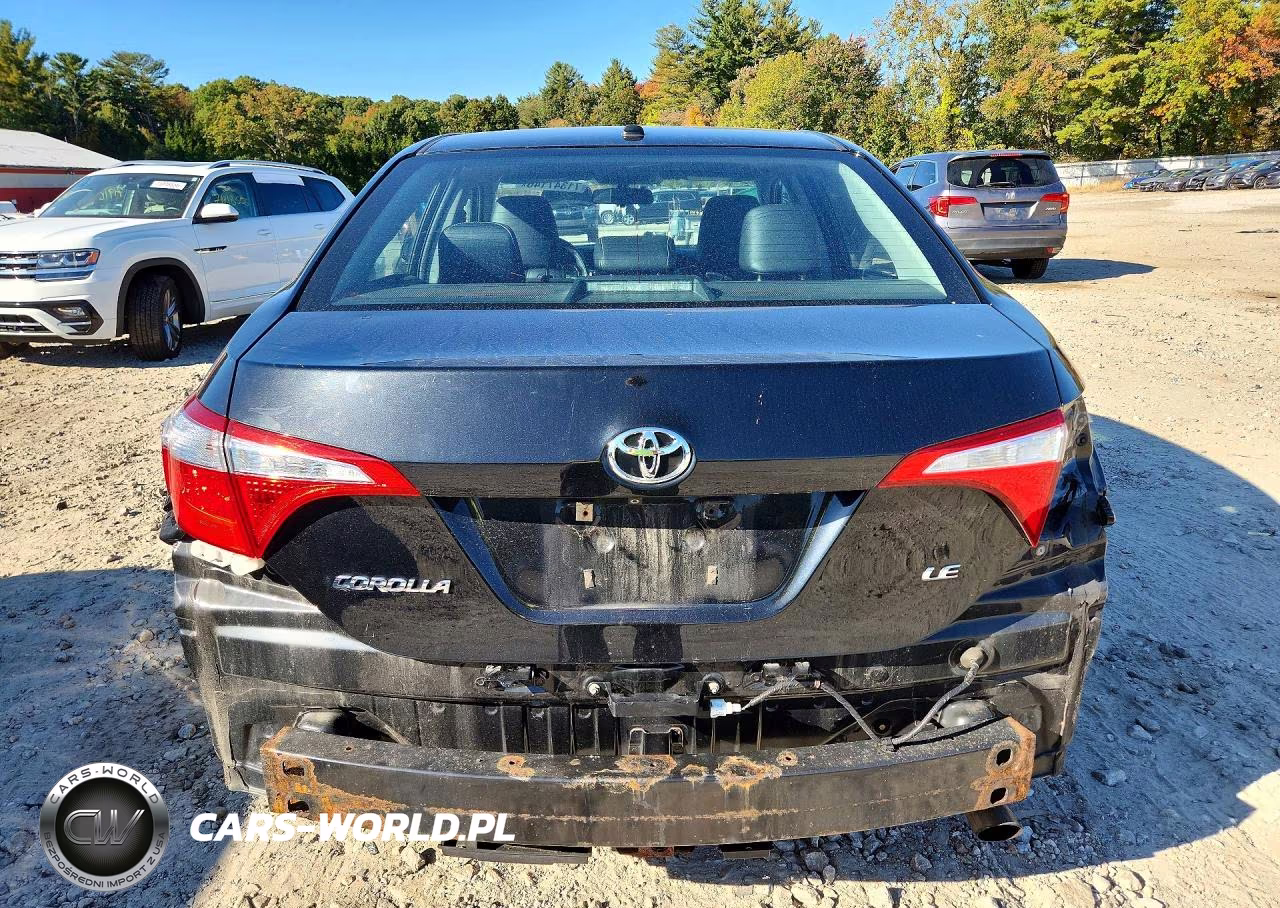 2015 Toyota Corolla Le Premium VIN:2T1BURHE6FC384947 - 6