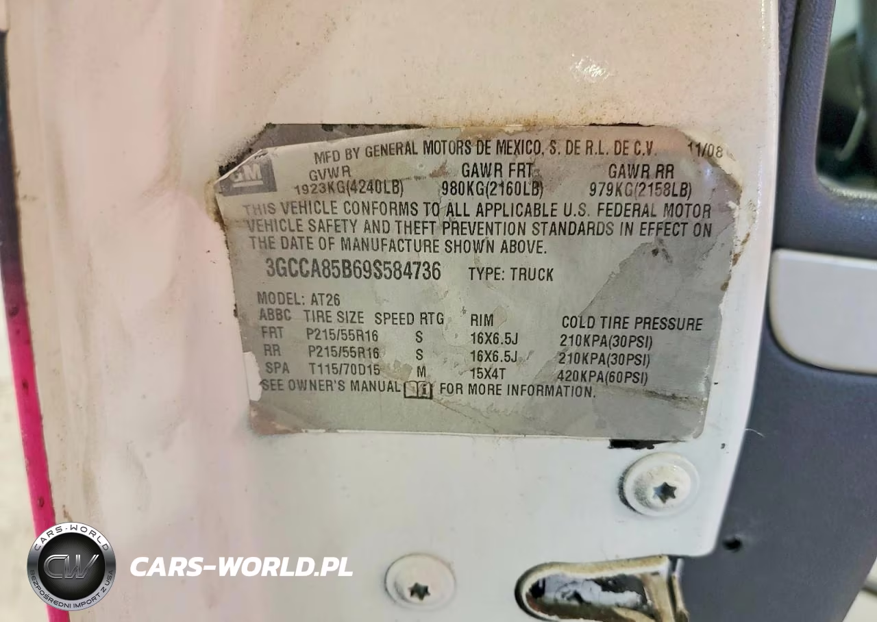 2009 Chevrolet Hhr Panel Ls VIN:3GCCA85B69S584736 - 13