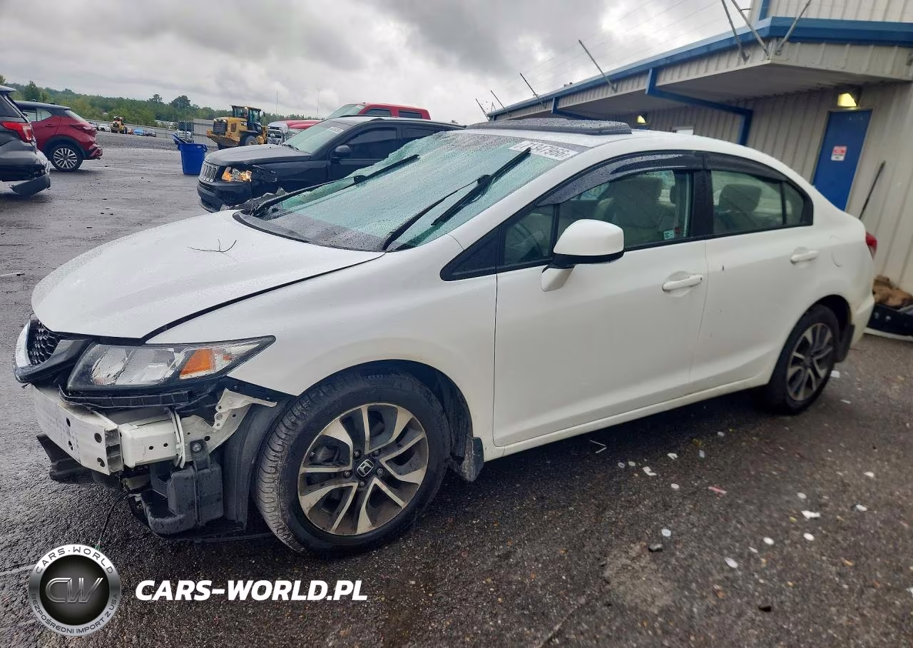 2013 Honda Civic Exl VIN:19XFB2F94DE037328 - 1