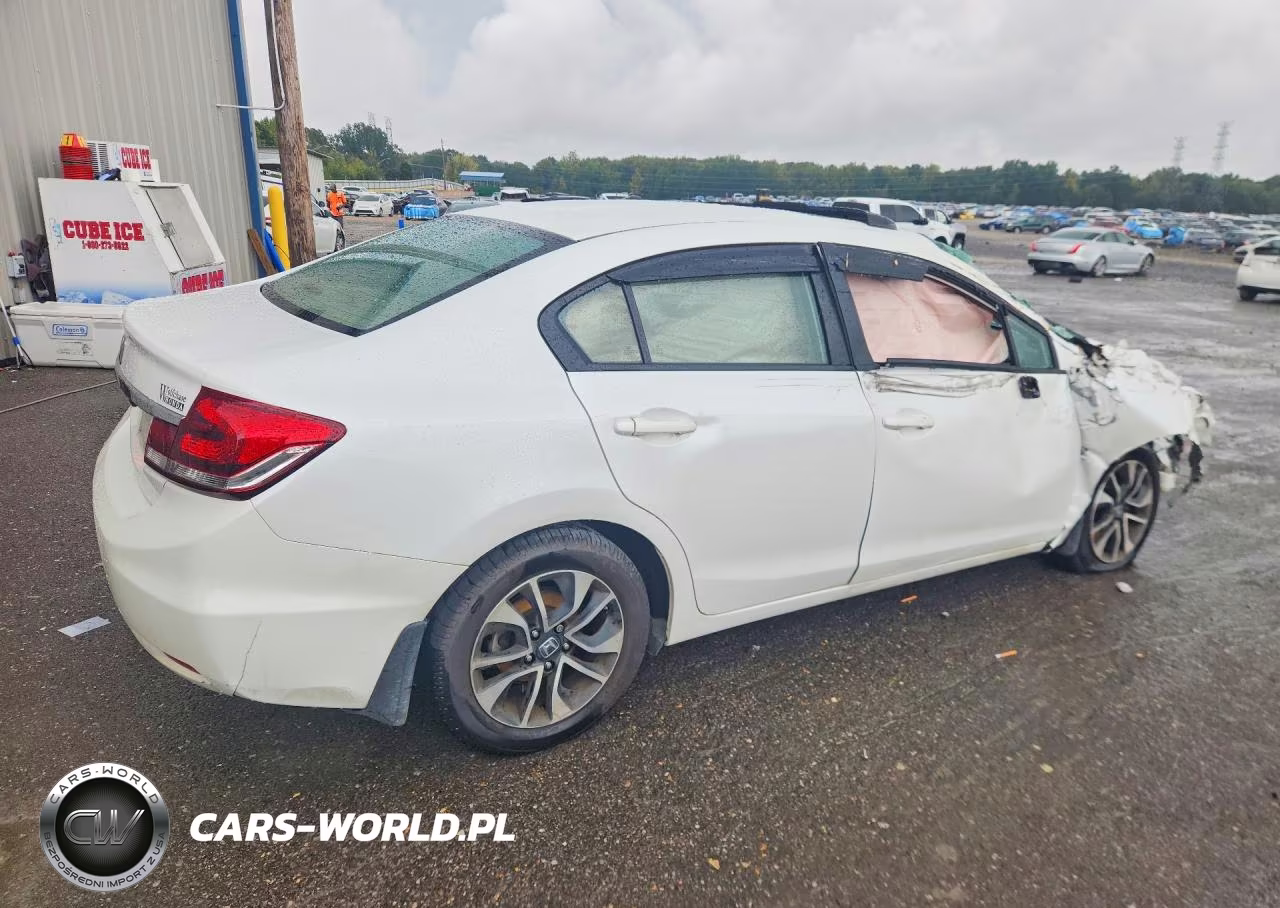 2013 Honda Civic Exl VIN:19XFB2F94DE037328 - 3