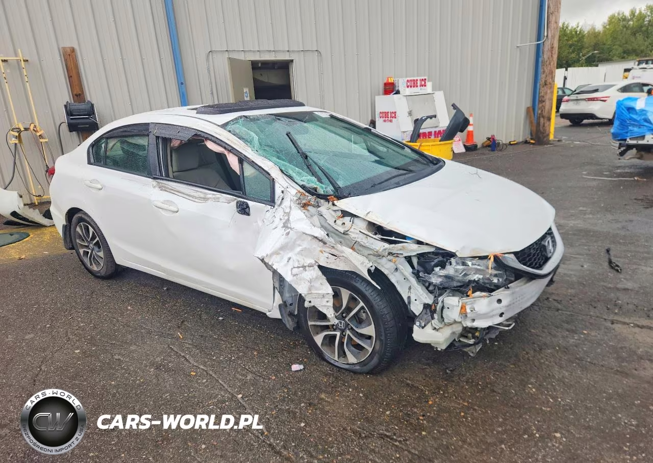 2013 Honda Civic Exl VIN:19XFB2F94DE037328 - 4