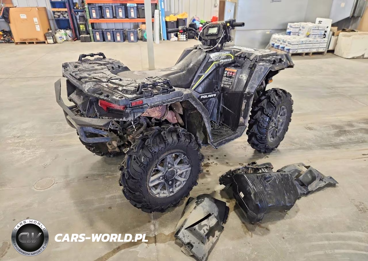2019 Polaris Sportsman Atv VIN:4XASXZ851KB316434 - 4