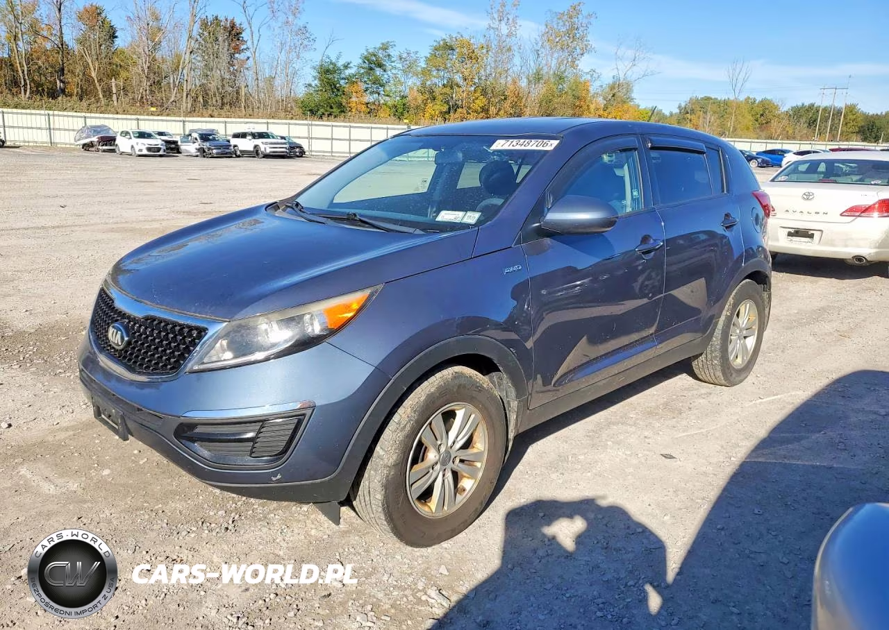 2015 Kia Sportage Lx VIN:KNDPBCAC8F7769686 - 1