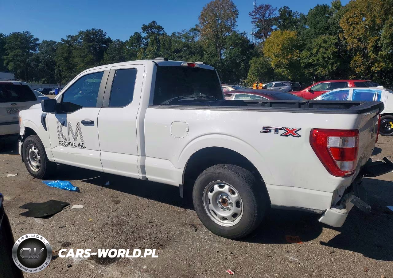 2021 Ford F150 Super Cab VIN:1FTEX1CP1MKE21185 - 2