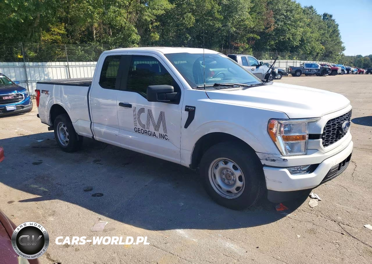 2021 Ford F150 Super Cab VIN:1FTEX1CP1MKE21185 - 4