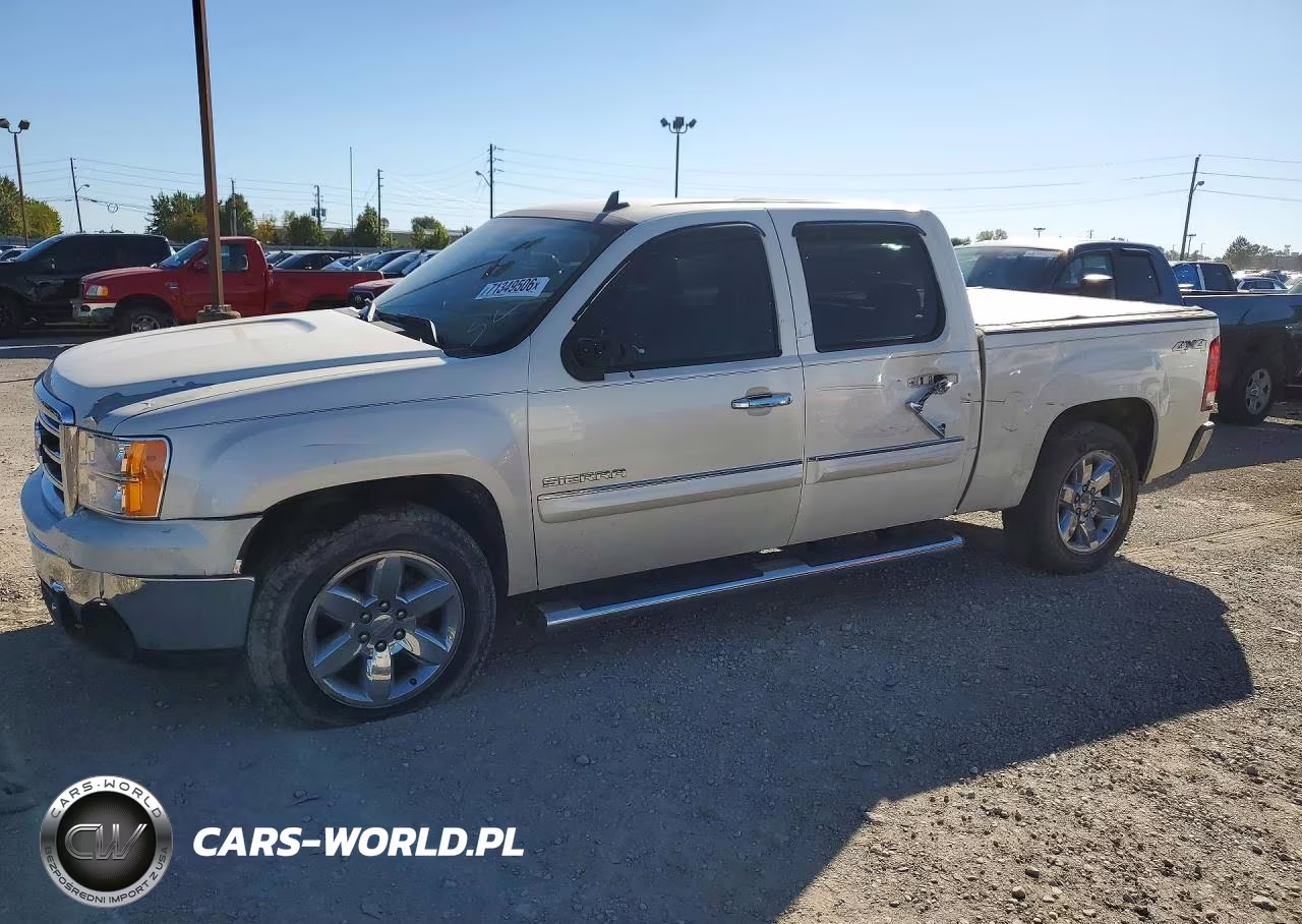 2013 GMC Sierra K1500 Slt VIN:3GTP2WE71DG129593 - 1