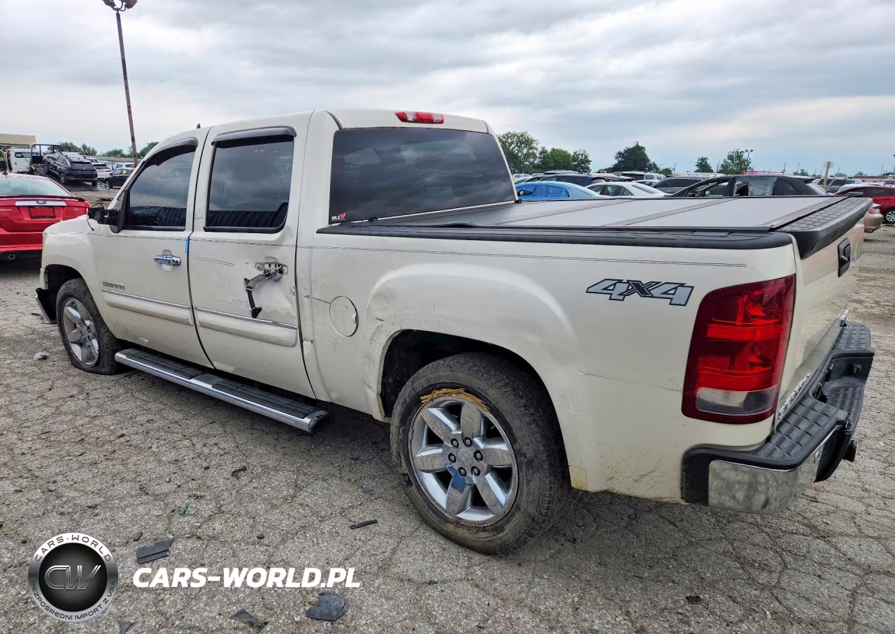 2013 GMC Sierra K1500 Slt VIN:3GTP2WE71DG129593 - 2