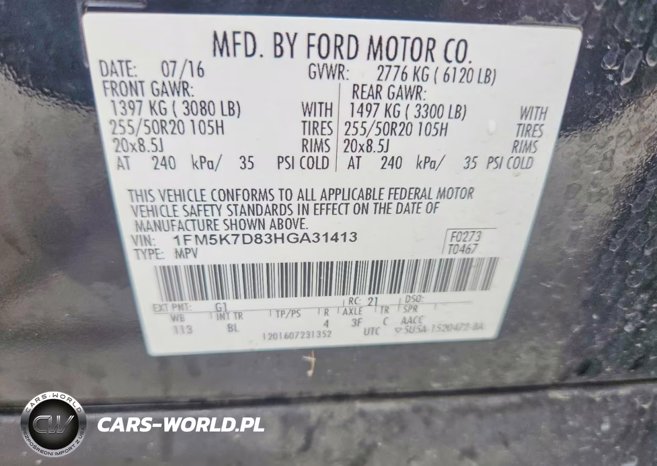 2017 Ford Explorer Xlt VIN:1FM5K7D83HGA31413 - 13