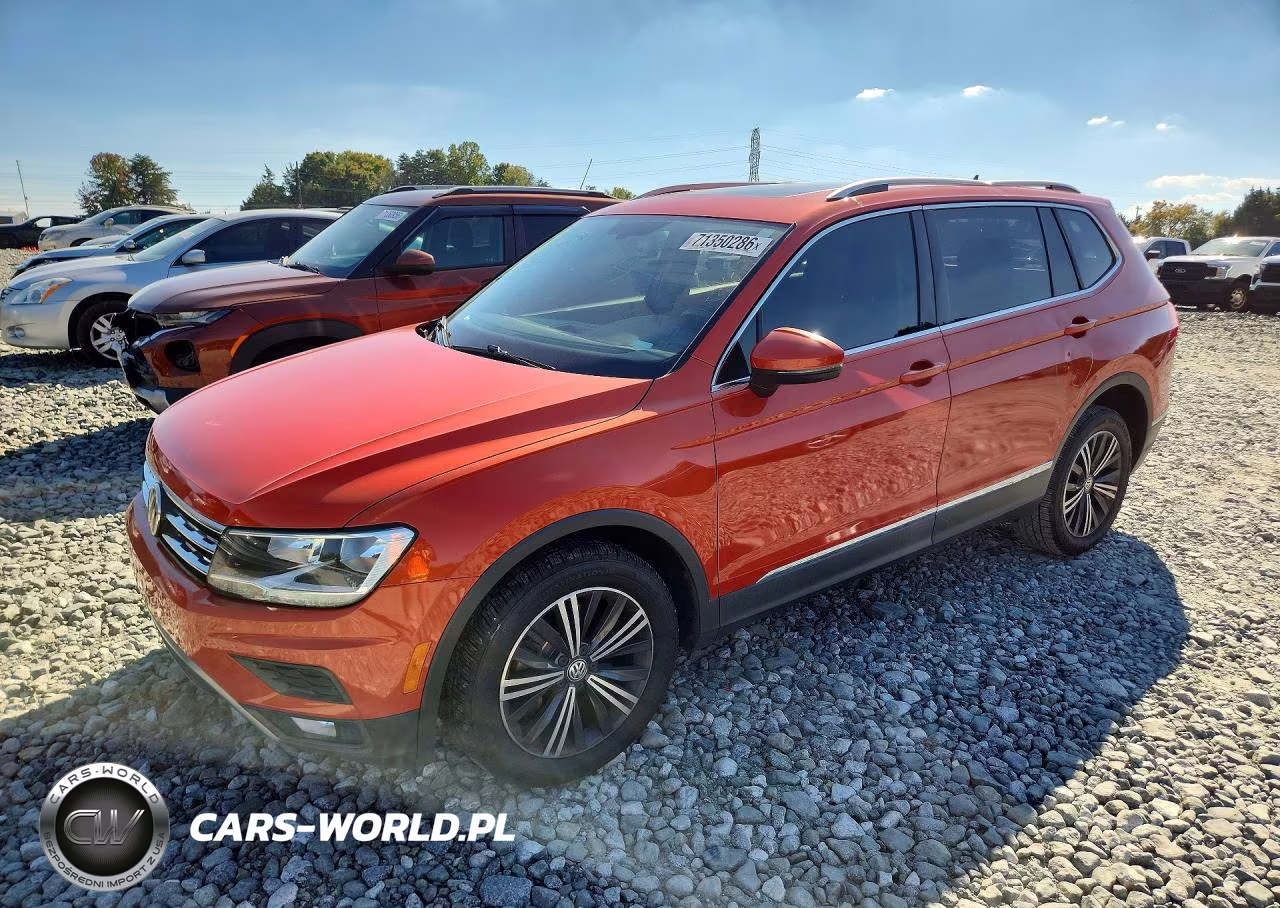 2018 Volkswagen Tiguan Se VIN:3VV3B7AX1JM166751 - 1