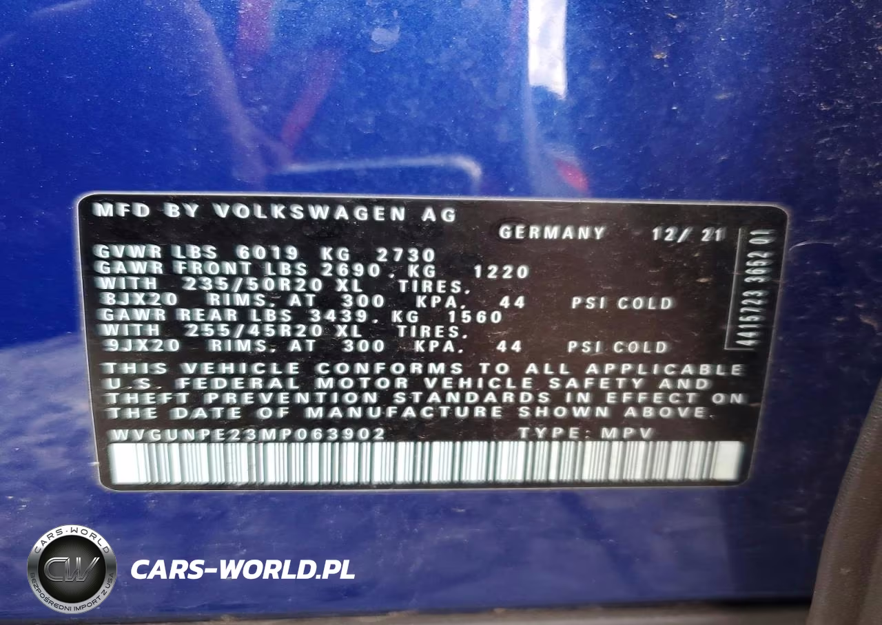 2021 Volkswagen Id.4 Pro S VIN:WVGUNPE23MP063902 - 13