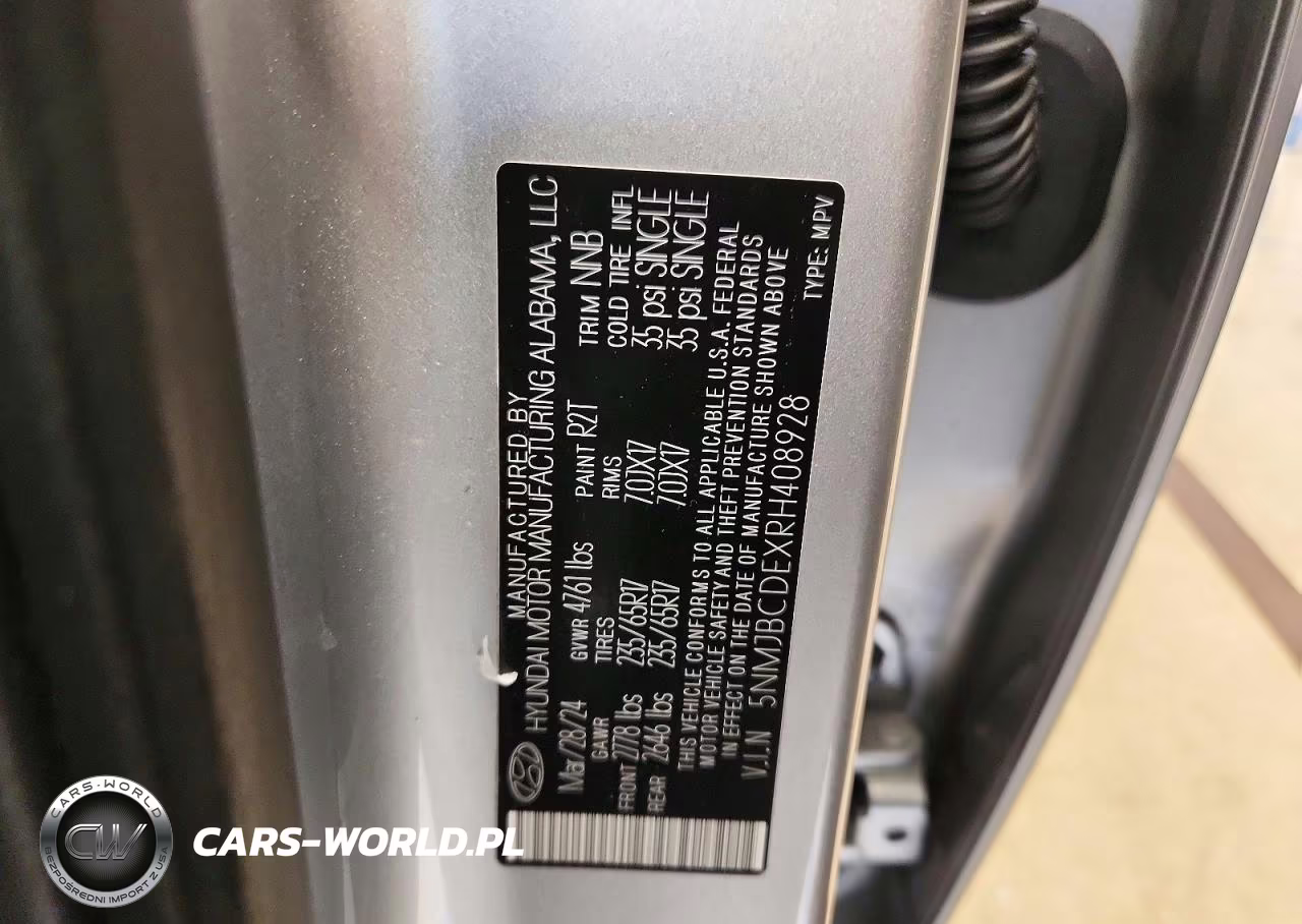 2024 Hyundai Tucson Sel VIN:5NMJBCDEXRH408928 - 13