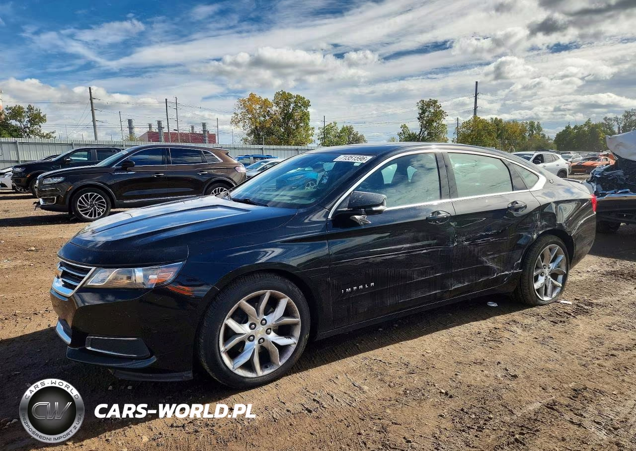 2017 Chevrolet Impala Lt VIN:2G1105S30H9183967 - 1