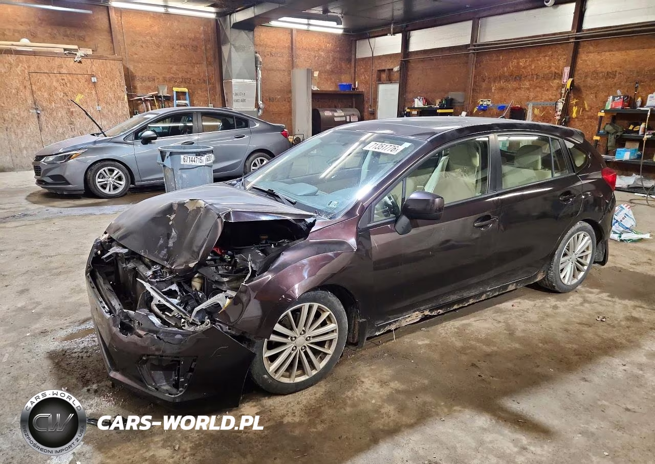 2012 Subaru Impreza Premium VIN:JF1GPAD68CH244473 - 1