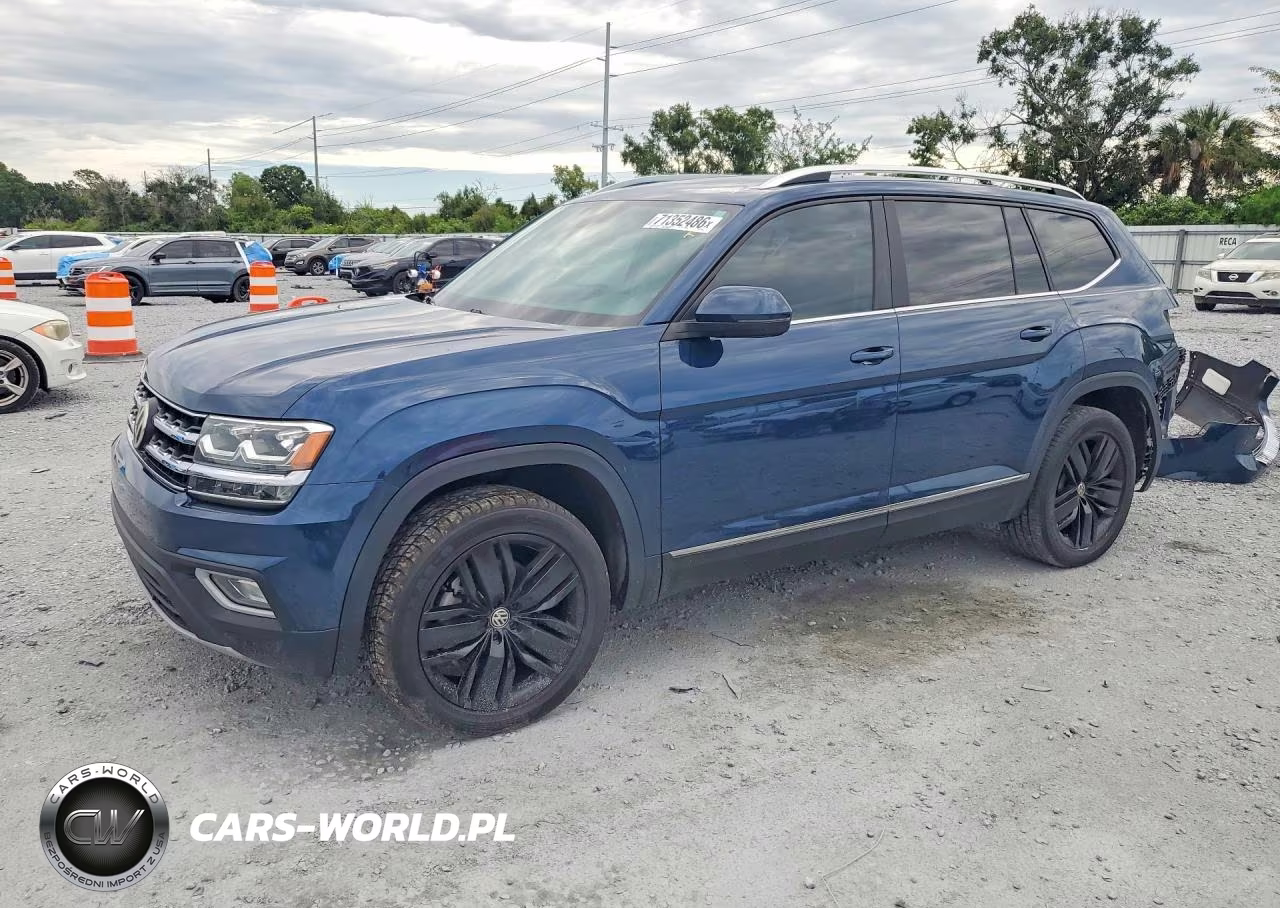 2019 Volkswagen Atlas Sel VIN:1V2ER2CA5KC538642 - 1